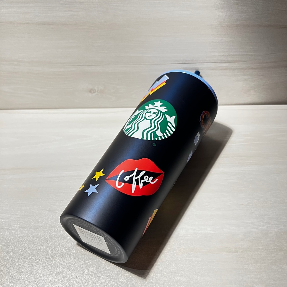 STARBUCKS- Chill Summer Graffiti SS Tumbler